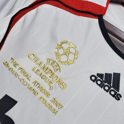 Camisa Retrô Milan II Away AD 2006/07 Masculino Branco