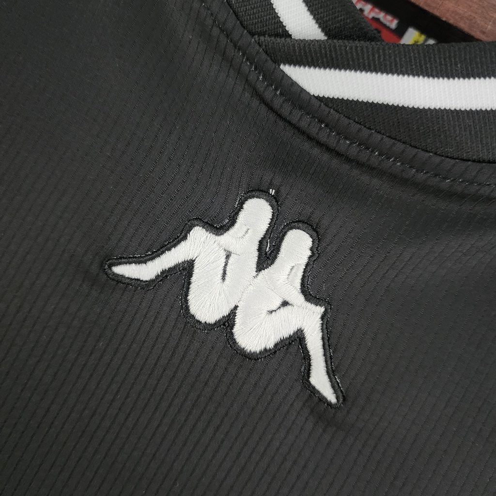 Camisa Retrô Vasco I Home Kpp 2000/01 Masculino Preto