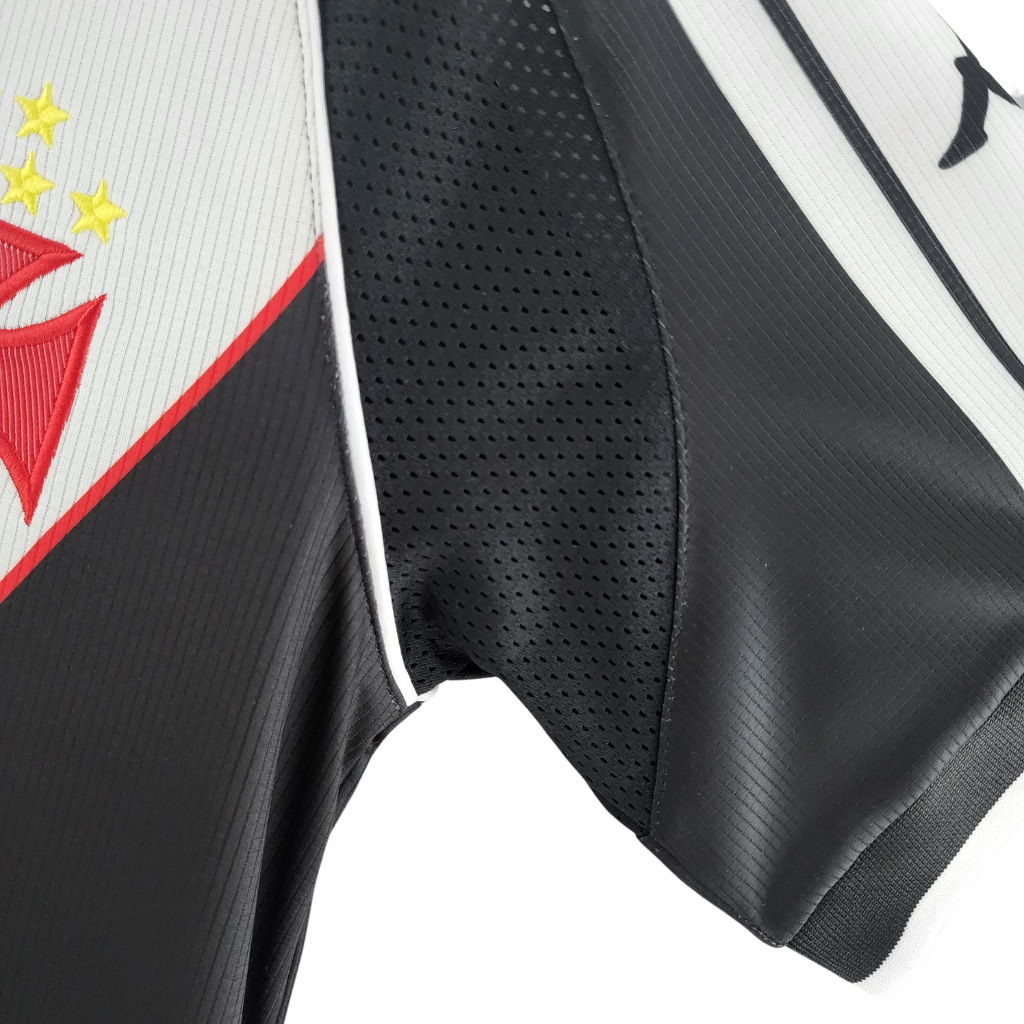 Camisa Retrô Vasco I Home Kpp 2000/01 Masculino Preto