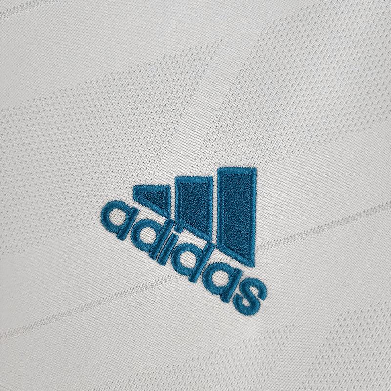 Camisa Retrô Real Madrid I Home AD 2017/18 Masculino Branca