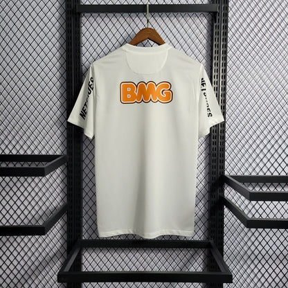 Camisa Retrô Santos I Home 2012/13 Neymar NK Masculino Branco