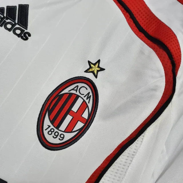 Camisa Retrô Milan II Away AD 2006/07 Masculino Branco