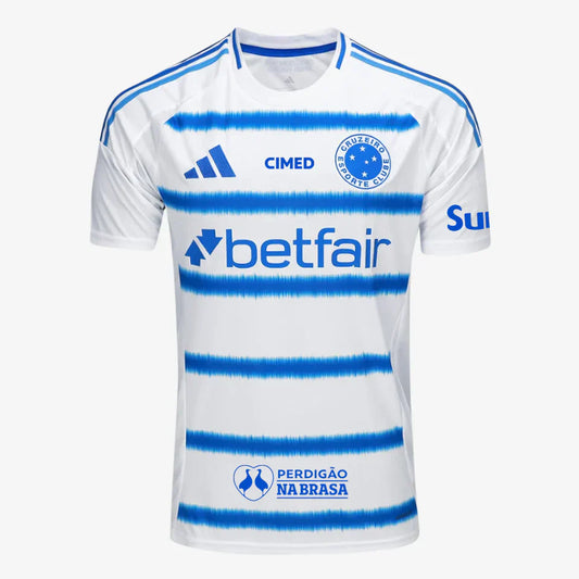 Camisa Cruzeiro Away Todos Patrocínios 25/26 - AD Torcedor Masculina