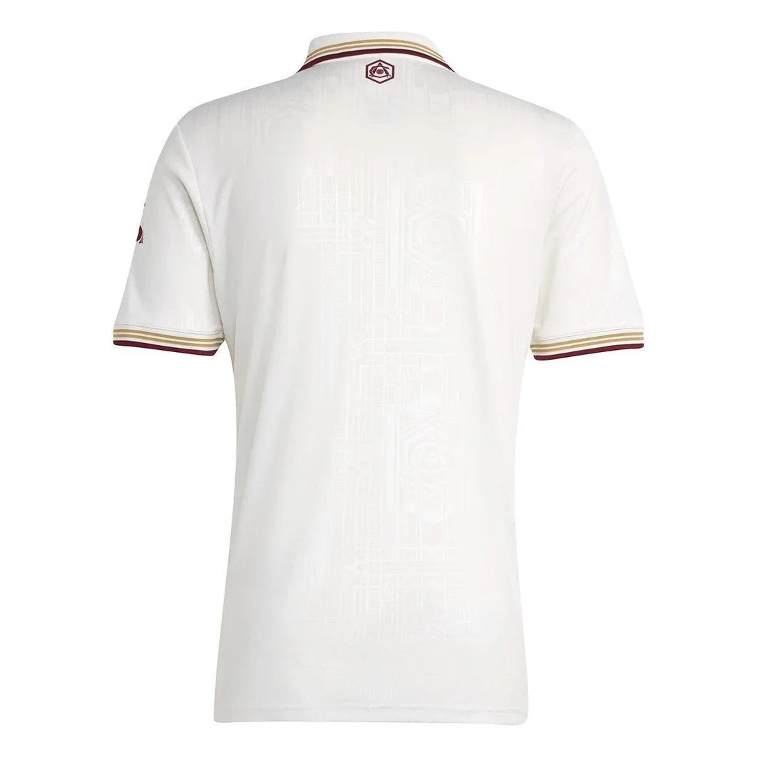 Camisa Arsenal Third 25/26 s/n Torcedor AD Masculino - Branco