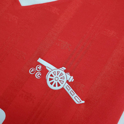 Camisa Arsenal Retrô 1988/1989 Vermelha- Ads