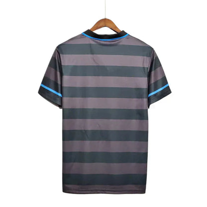 Camisa Retrô Inter de Milão II Away 1997/98 UB Masculina Preto e Cinza