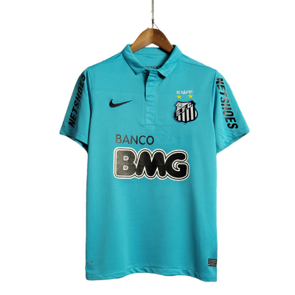Camisa Santos NK Neymar Retrô 2012/13 Masculina Azul