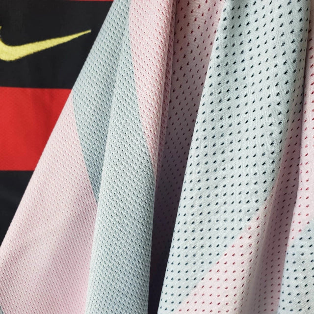 Camisa Retrô Flamengo I Home NK 2009/10 Vermelho e Preto