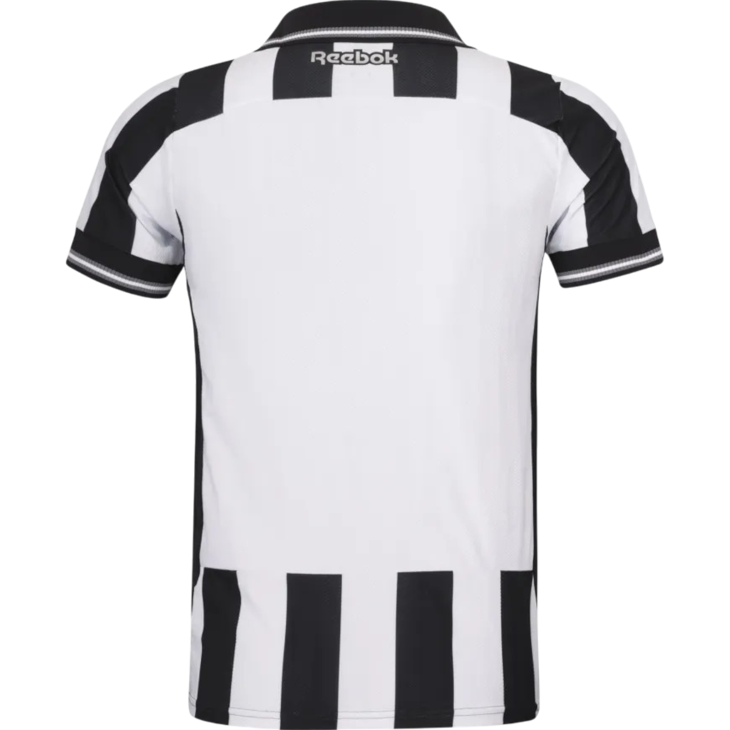 Camisa Botafogo Home 25/26 - Torcedor RBK Masculino - Preto e Branco