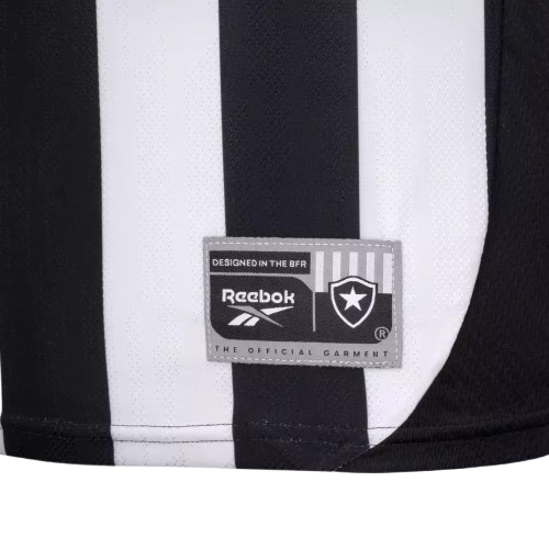 Camisa Botafogo Home 25/26 - Torcedor RBK Masculino - Preto e Branco