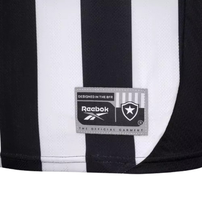 Camisa Botafogo Home 25/26 - Torcedor RBK Masculino - Preto e Branco