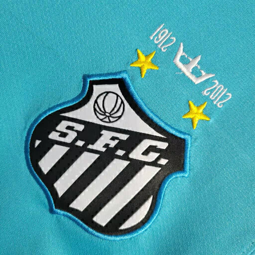 Camisa Santos NK Neymar Retrô 2012/13 Masculina Azul