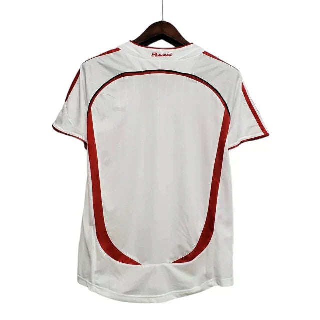 Camisa Retrô Milan II Away AD 2006/07 Masculino Branco