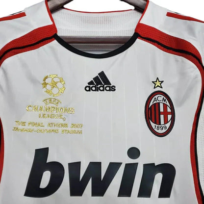 Camisa Retrô Milan II Away AD 2006/07 Masculino Branco