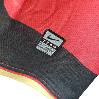 Camisa Retrô Flamengo I Home NK 2009/10 Vermelho e Preto