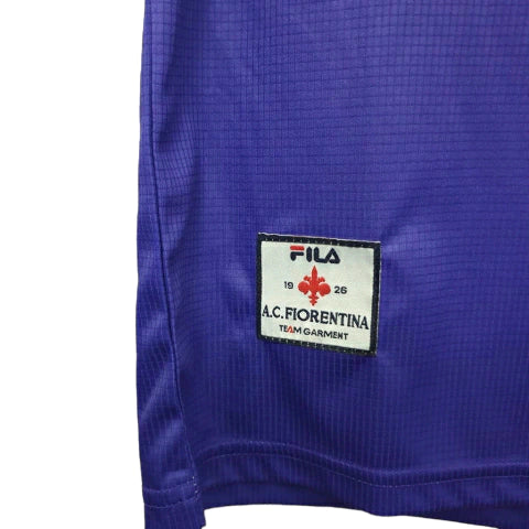 Camisa Retrô Fiorentina I Home Fl 1998/99 Masculino Roxo
