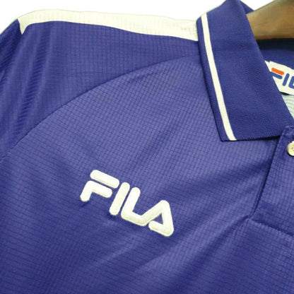 Camisa Retrô Fiorentina I Home Fl 1998/99 Masculino Roxo