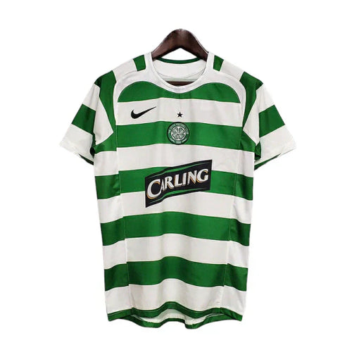 Camisa Celtic Retrô 2005/2006 Verde e Branca - NK