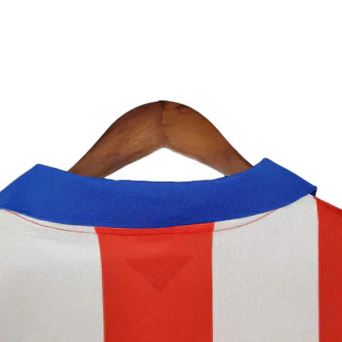 Camisa Atlético de Madrid Retrô 2014/2015 Branca e Vermelha - NK