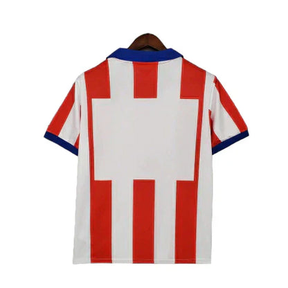 Camisa Atlético de Madrid Retrô 2014/2015 Branca e Vermelha - NK