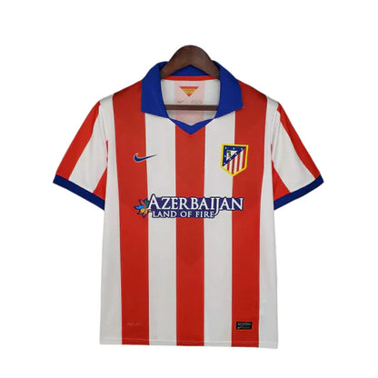 Camisa Atlético de Madrid Retrô 2014/2015 Branca e Vermelha - NK